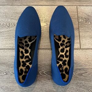 New Rothy’s The Almond Loafer in Azure Blue. Size 11.5